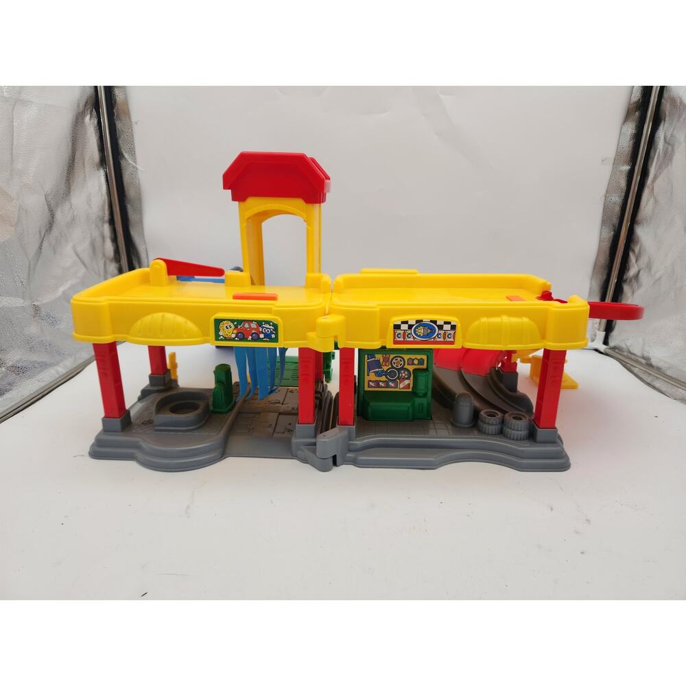 Vintage Little People 2002 Ramps Around Garage - Picture 2 of 4